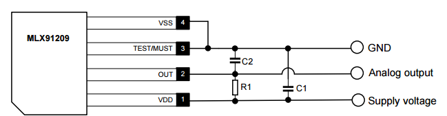 melexis邁來(lái)芯MLX91209線性霍爾傳感器IC