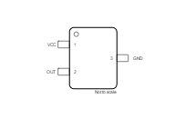 TI美國德州儀器DRV5015電機轉速測量霍爾元件開關