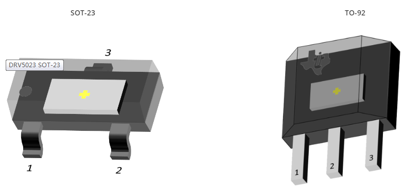 TI德州儀器DRV5033-Q1閥定位全極霍爾元件開關