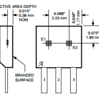 ALLEGRO型號A3046, A3056, A3058霍爾hall效應齒輪測速傳感器IC芯片