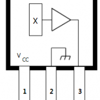 ALLEGRO型號UGN3503線性霍爾效應齒輪傳感器IC元件